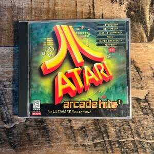 Atari Arcade Hits 1 The Ultimate PC CD-ROM 1999 Windows 95 98 Untested